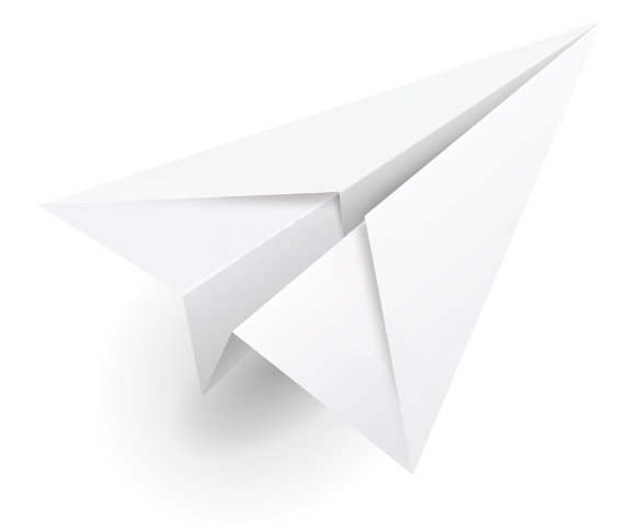 Illustration avion en papier